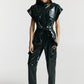 Jumpsuit «Jane» from eco – leather LAC.