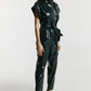 Jumpsuit «Jane» from eco – leather LAC.