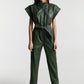 Jumpsuit «Jane» from eco – leather