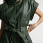 Jumpsuit «Jane» from eco – leather