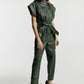 Jumpsuit «Jane» from eco – leather