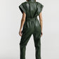 Jumpsuit «Jane» from eco – leather