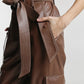 Jumpsuit «Jane» from eco – leather